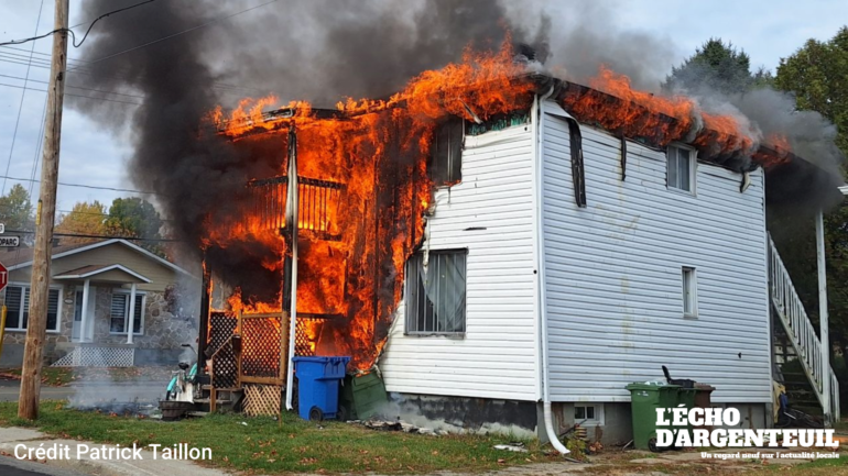Service des incendies Lachute - Reportage