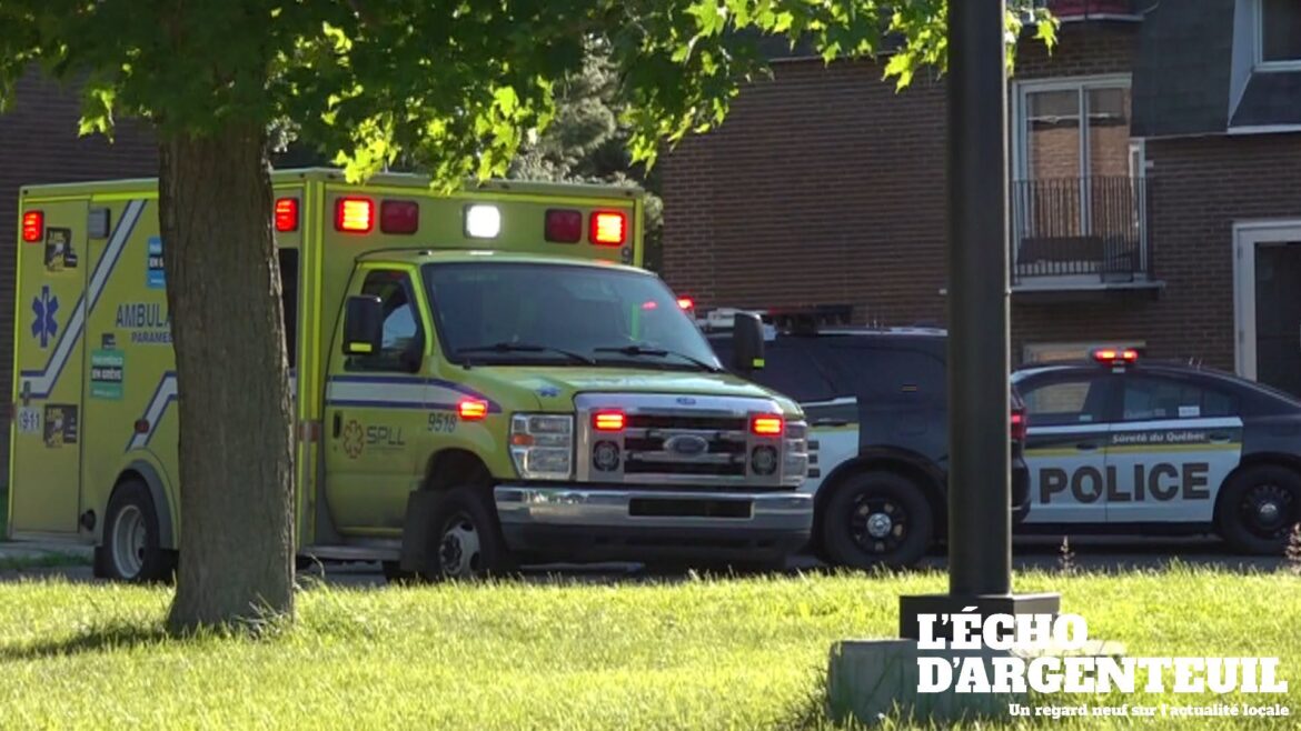 Découverte d&rsquo;une personne inanimée à Lachute : une enquête est en cours